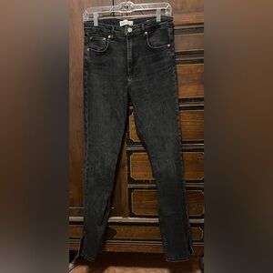 Zara women's Charcoal Skinny Jeans